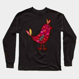 Heart Bird I | Valentine's Day Sweet Heart Birds | Cherie's Art(c)2021 Long Sleeve T-Shirt